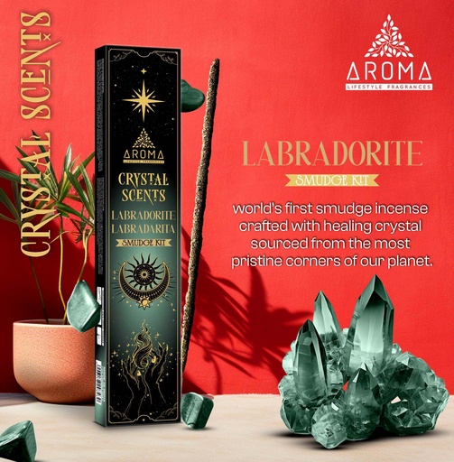 [6075135] INCENSE CRYSTAL LABRADORITA