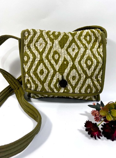 [4075455] BOLSO ALGODÓN AGRA BLOCK PRINT