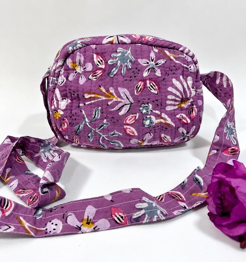 [4075458] BOLSO ALGODÓN DIWALI BLOCK PRINT 22X16