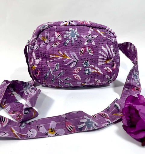 [4075458] BOLSO ALGODÓN DIWALI BLOCK PRINT 22X16