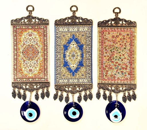 [4062221] COLGANTE BORDADO ORO METAL 25 CM M