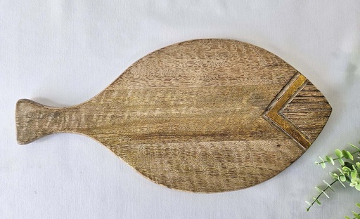 [9275475] TABLA PICAR PECES MADERA MANG 47X21