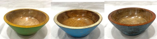 [9275620] CUENCO MADERA PINTADA ANTIGUO S 12 CM