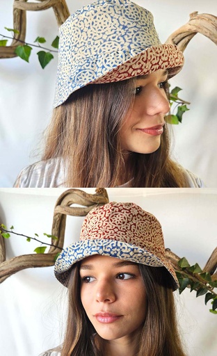 [4075468] SOMBRERO RÉVERSIBLE COTON M 468