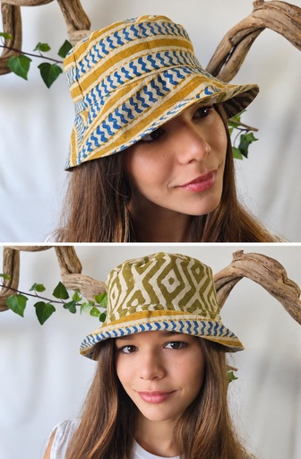 [4075469] SOMBRERO REVERSIBLE ALGODÓN M 469