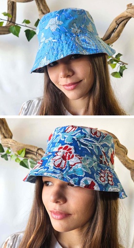 [4075470] SOMBRERO RÉVERSIBLE COTON M 470