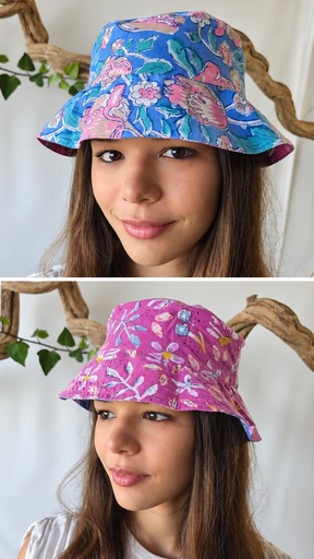 [4075471] SOMBRERO REVERSIBLE COTTON M 471