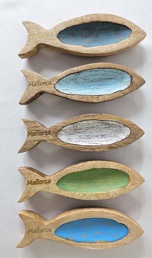 [9275680] FISH SARDINA WOOD PIN MALLORC 20