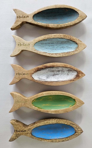 [9275681] PEIXE SARDINA MADEIRA PINTADA IBIZA 20