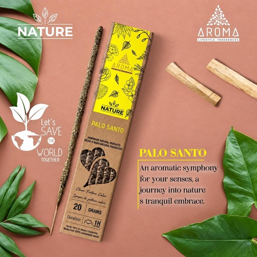 [6075117] INCIENSO ORGPALO SANTO 20G-AR