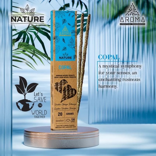 [6075123] INCENSO ORGCOPAL 20GR-AROMA