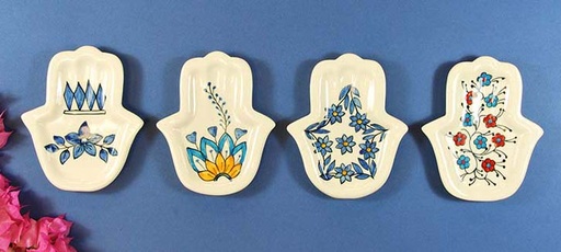 [1075101] MÃO DE FÁTIMA CERAMICA 13 CM