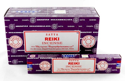 [6075076] INCIENSO SATYA REIKI 15 GR X12