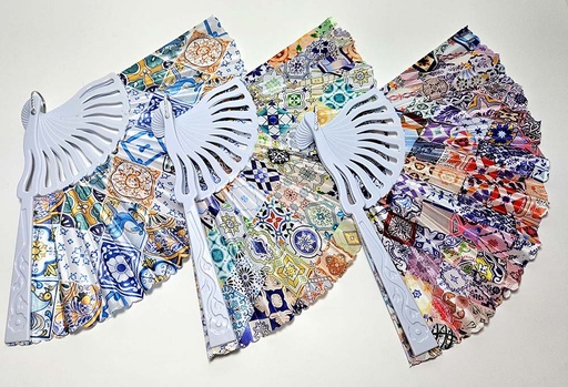 [4085001] ABANICO MOSAÏQUE