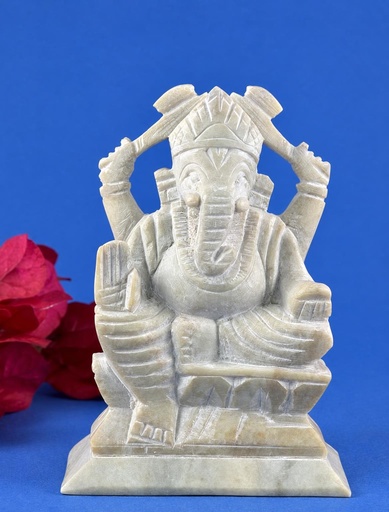 [1275120] GANESHA PIEDRA NATURAL TALLADA 10