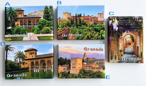 [1585600] IMÁN CANVAS/OLEO GRANADA 7X5TV