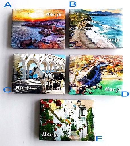 [1585602] IMÁN CANVAS/OLEO NERJA 7X5 TV