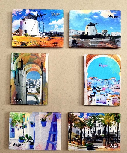 [1585604] IMÁN CANVAS/OLEO VEJER TV