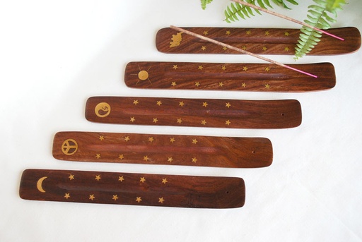 [6075050] INCENSARIO LEGNO 26 CM