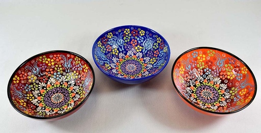 [1085063] CUENCO CER MULTICOLOR G 15 CM