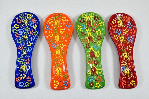 [1085066] CUCHARA CÉRAMIQUE MULTICOLORE 22 CM