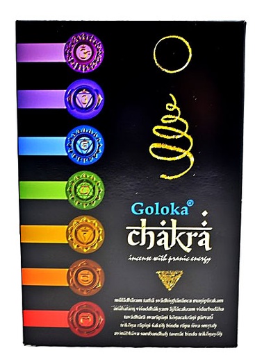 [6075084] INCENSO GOLOKA 7 CHAKRAS X 12