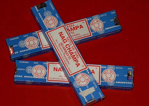 [6075015] INCENSE NAGCHAMPA BOX 12 15G