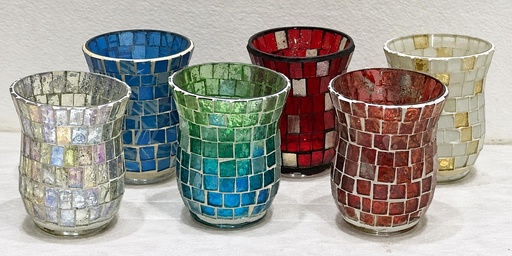 [9075083] COPA VIDRIO MOSAICO 10 CM