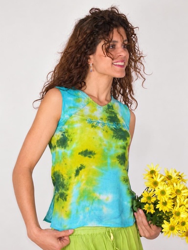 [4575035] TOP ALGODÓNTIE AND DYE