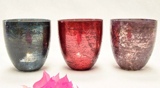 [9075065] VELERO VIDRIO VASO CONO 9CM