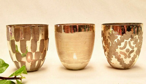 [9075069] VELERO GLASS VASO CONO 9CM