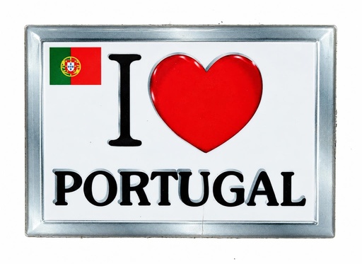 [1585181] IMÁN I LOVE PORTUGAL RECTANGULAR G