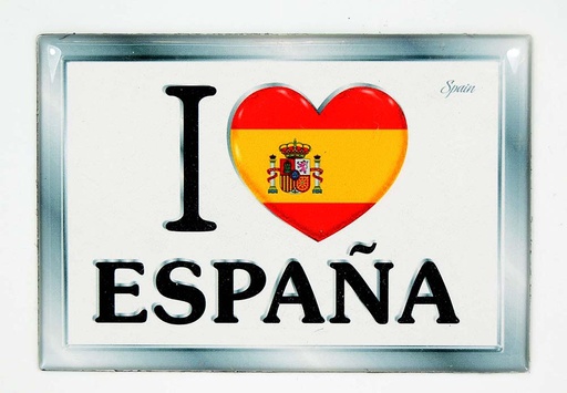 [1585182] IMÁN I LOVE BANDERA ESPAÑA G
