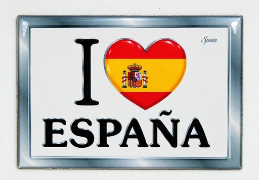 [1585182] IMÁN I LOVE BANDERA ESPAÑA G