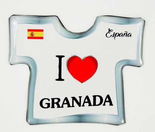[1585380] IMÁN CAMISETA GRANADA