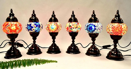 [9085006] LAMPARA MOSAICO MESA º1 27X10