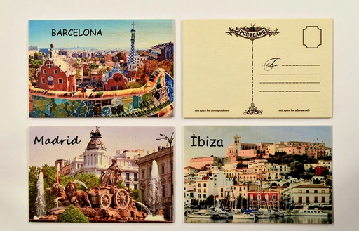 [1585275] POSTAL MADERA 15X10 CM