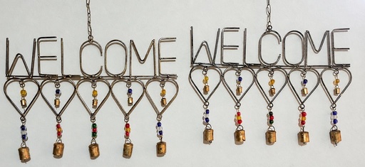 [1675583] MOVIL WELCOME CORAZONES 45 CM