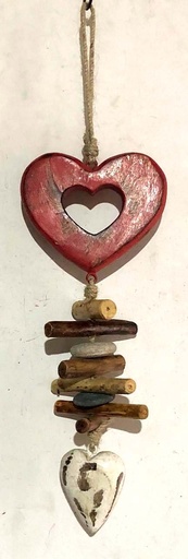 [1675598] TIRA MARINERA 2 CORAZONES 40CM