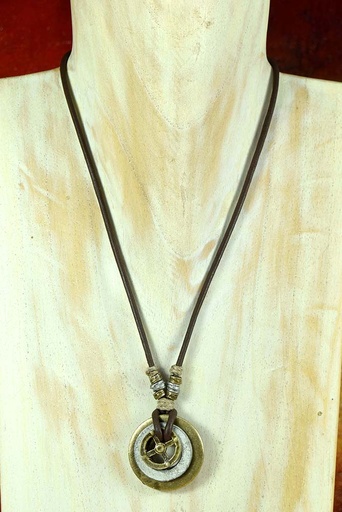 [0575810] COLAR COURO MODELO 810
