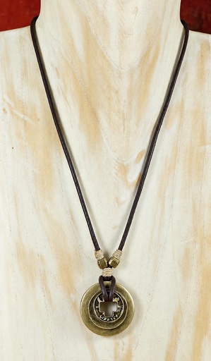 [0575811] COLLAR PIEL MODELO 811