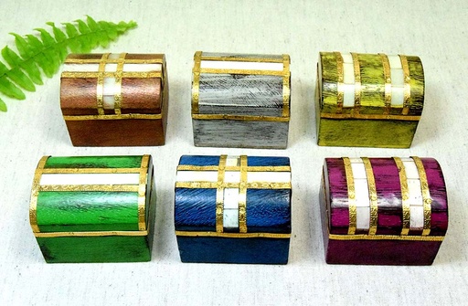 [9075531] TRUNK WOOD METAL HUESO 7X5X5 CM M