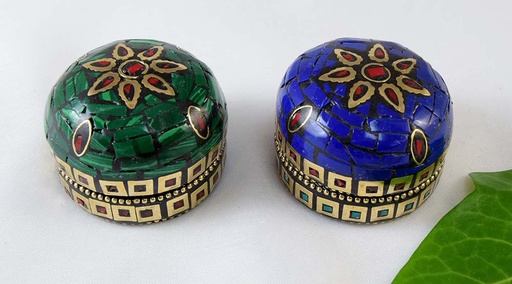 [9075130] CAJA MINI MET PIEDRA 4,5 CM