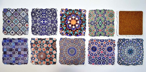 [1585870] POSAVASO CRI/PLA MOSAICO 10X10