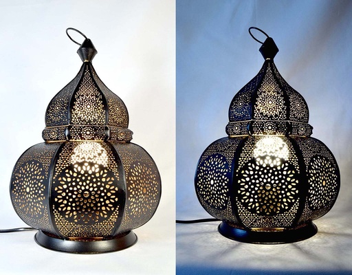 [9075369] LAMPE À HUILE MÉTAL JANSI ÉLECTRIQUE 35