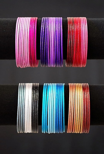 [0575346] CONJUNTO 12 PULSERAS METAL MODELO 5