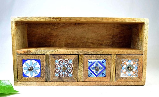 [9175010] ESPECIERO MADERA MOSAICO 36X18X10