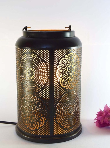 [9075391] LAMPARA MET KAMPUR 24X15 CM