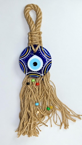 [3585045] PENDANT OJO TURC PAINTED 37X9 CM