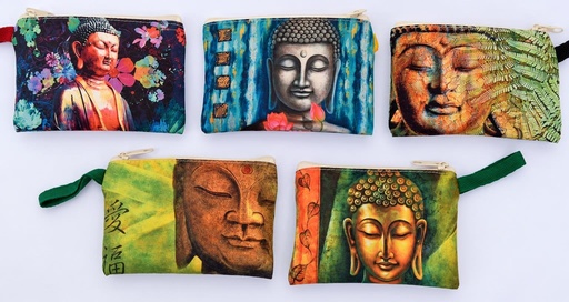 [4085300] MONEDERO ALGODÓN BUDA 11X8 CM